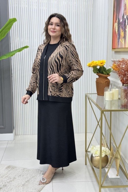 Ada Etekli Takım Siyah