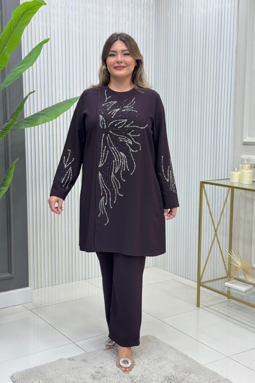 Ahel Takım Patlıcan Moru