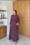 Amara Elbise Bordo