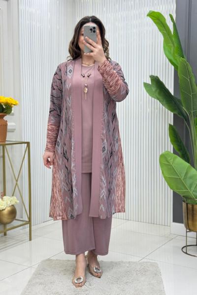 Amine 3lü Takım Gül