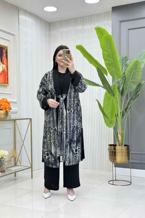 Arya Üçlü Takım  Siyah