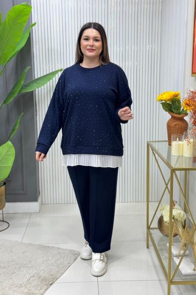 Ayla Takım Lacivert