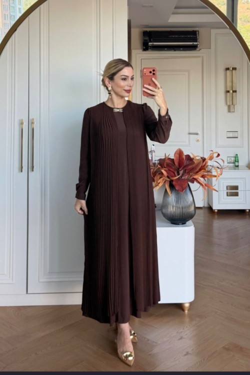 Aynur Elbise  Kahverengi