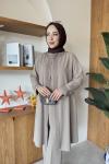 Aynur Tunik Takım Taş Rengi