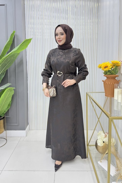 Aysel Elbise  Kahverengi