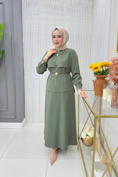 Ayşenur Etekli Takım  Haki