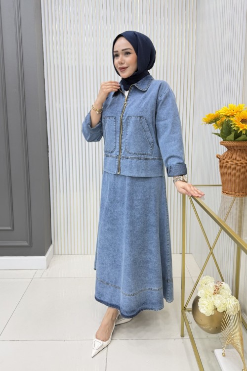 Beyza Etekli Takım Mavi