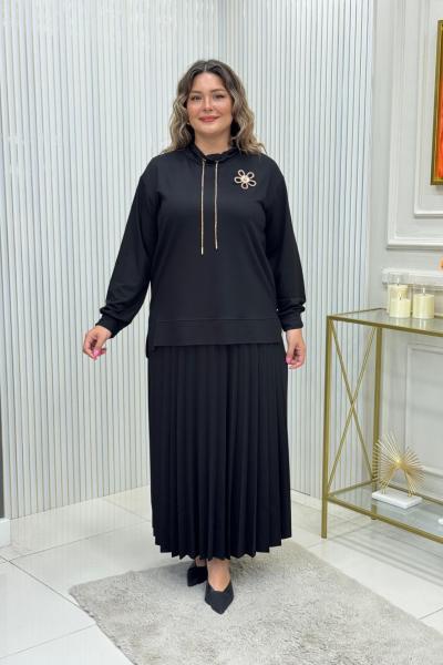 Bilgen Etekli Takım Siyah