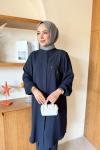 Ceyda Tunik Takım Lacivert