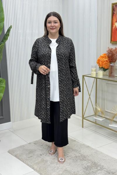 Devin Üçlü Takım  Siyah