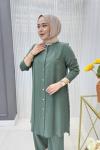 Dilber Tunik Takım Yeşil