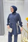 Ebrar Tunik Takım Lacivert
