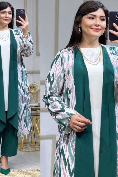 Elfida Üçlü Takım Zümrüt