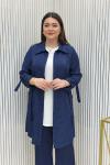 Emel Üçlü Takım Lacivert