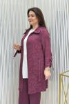 Emel Üçlü Takım Bordo