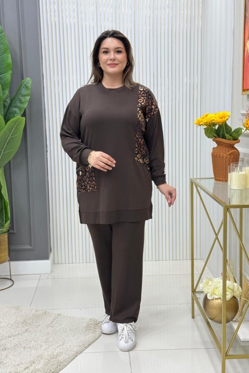 Esin Spor Takım Kahverengi