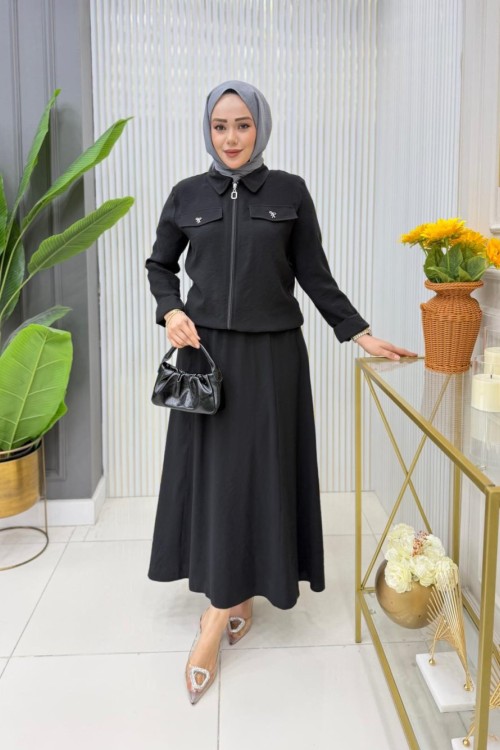 Esra  Etekli Takım  Siyah