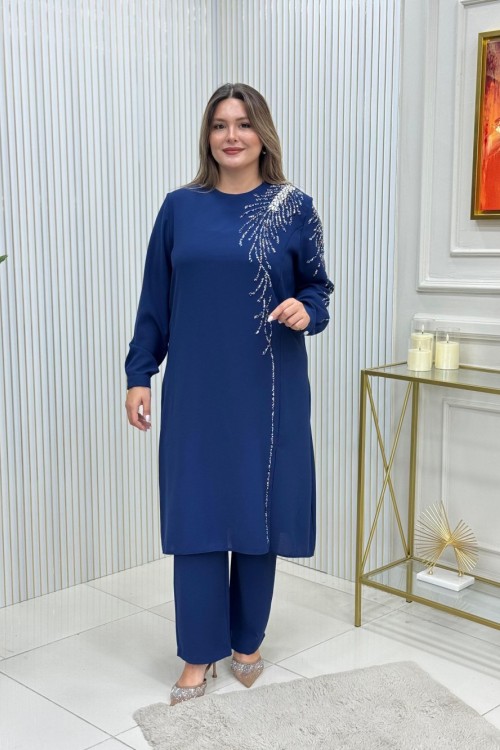 Fulya Takım Saks Mavisi