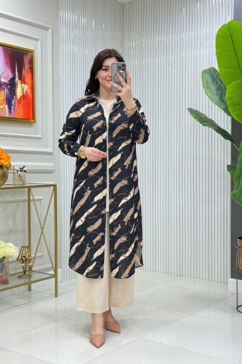 Görkem Üçlü Takım Siyah