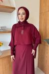 Gülay Takım Bordo