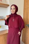 Gülay Takım Bordo
