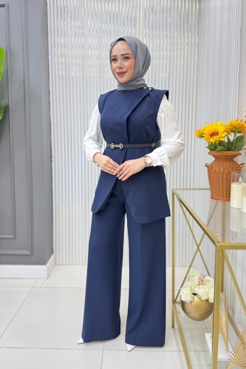 Hacer İkili Takım Lacivert