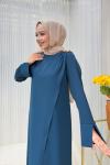 Hadise Elbise  Petrol Mavisi