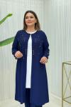 Hafsa Üçlü Takım  Mavi