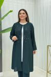 Hafsa Üçlü Takım  Zümrüt
