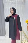 Hediye Tunik Takım Bordo