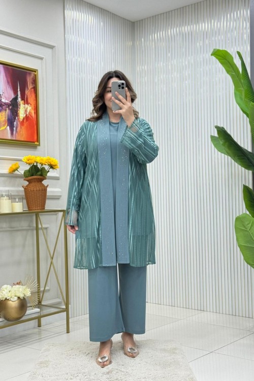 İlayda 3lü Takım  Mint Yeşili