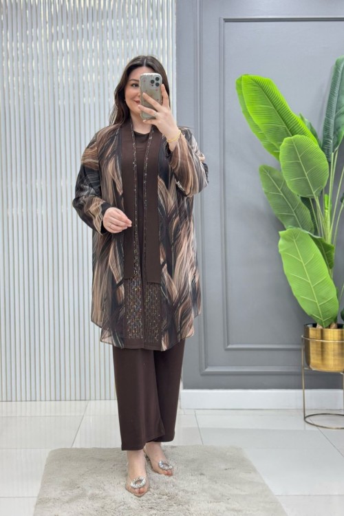 Işık 3lü Takım Acı Kahve