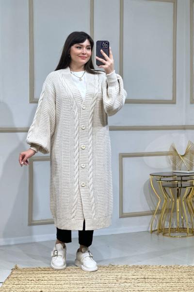 Işıl Hırka Taş Rengi