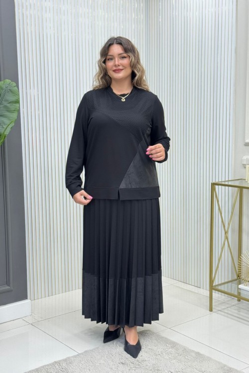 Maya Etekli Takım  Siyah