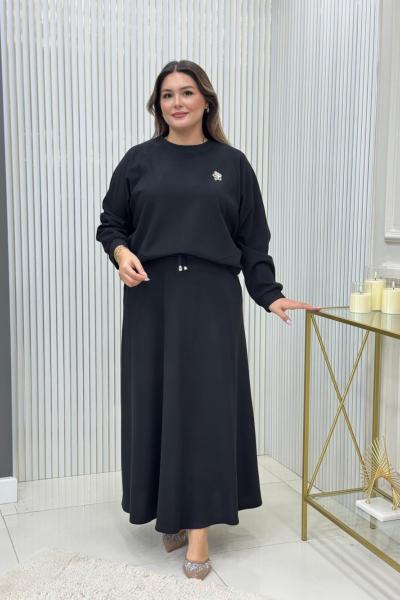 Maysa Etekli Takım  Siyah