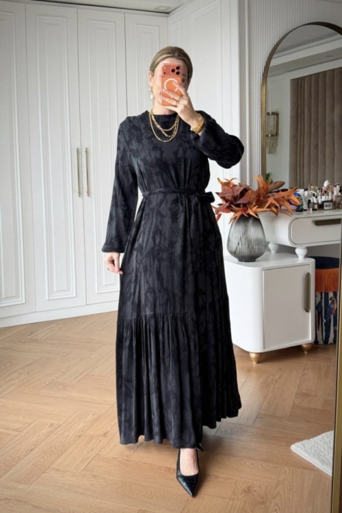 Melike Elbise  Siyah