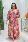 Melina Elbise Pembe