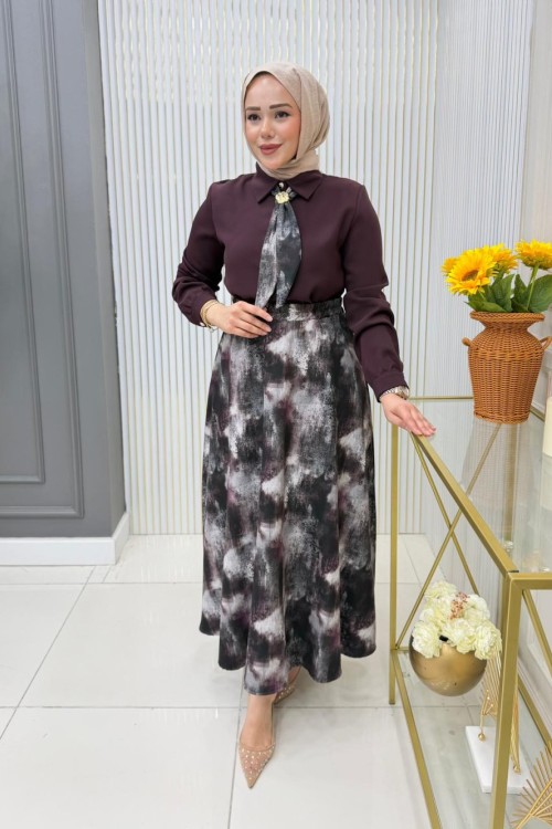 Meryem  Etekli Takım  Mürdüm