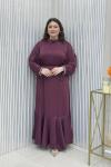 Mihra Elbise Bordo