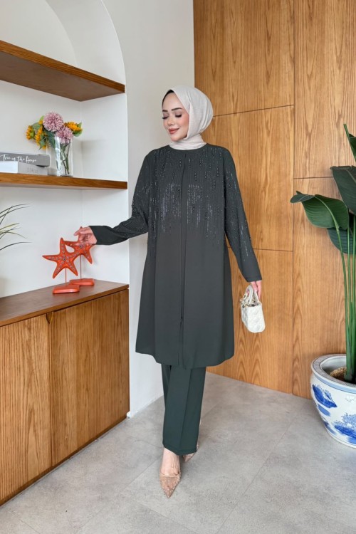 Narin Tunik Takım Haki