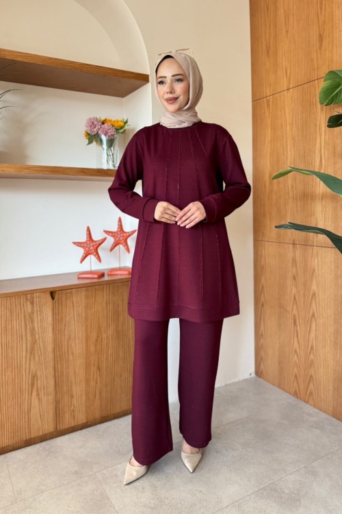Nazife Takım Bordo