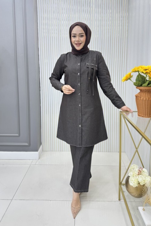 Nazlı Takım  Kahverengi