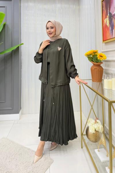 Nehir Etekli Takım Haki