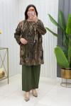 Nejla Tunik Takım  Haki