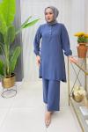 Nihan Tunik Takım Mavi
