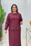 Nisa Etekli Takım  Bordo