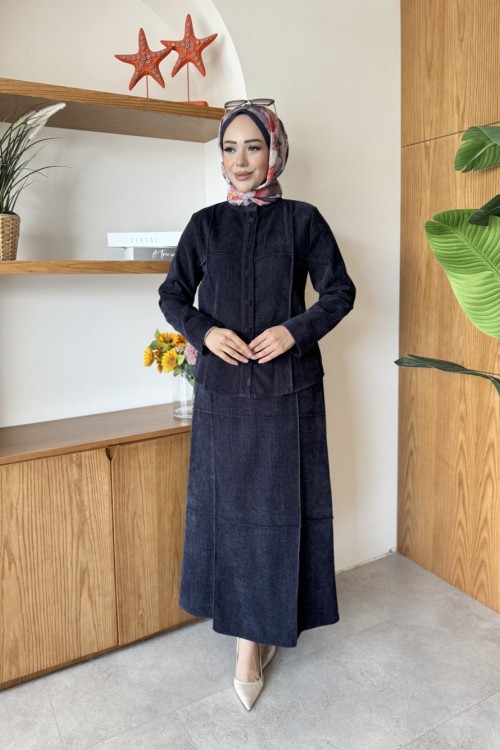 Nurcan Etekli Takım Lacivert