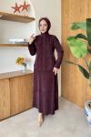 Nurcan Etekli Takım Bordo