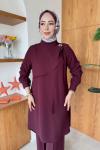 Nuriye Takım Bordo