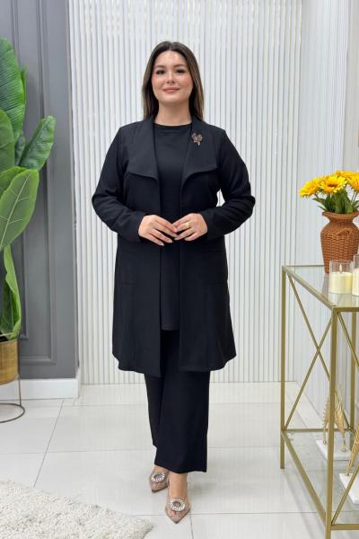 Özlem Üçlü Takım  Siyah